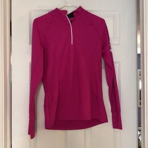 Women’s pink athletic long sleeve